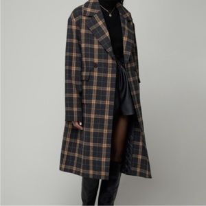 NWT OAK+FORT OVERSIZED COAT